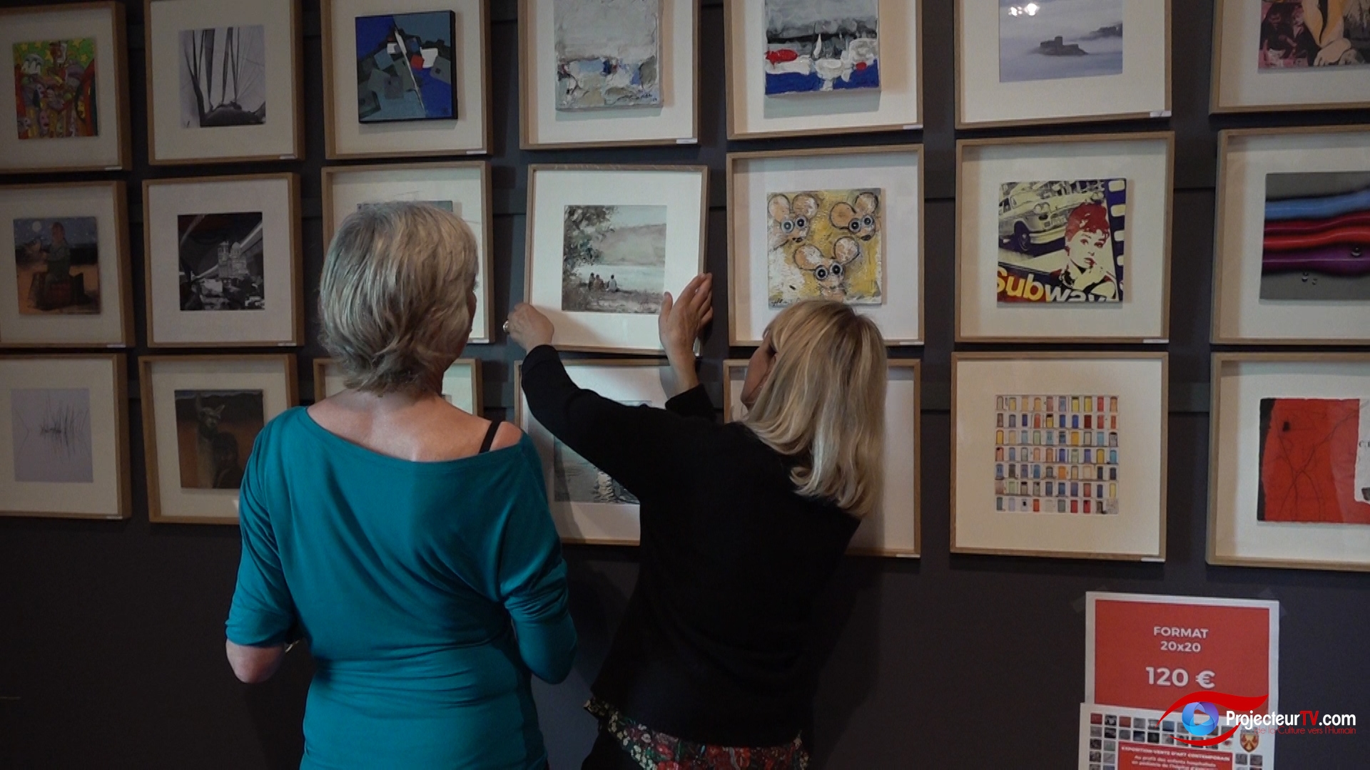 exposition Voeux d'Artistes chateau de Gordes