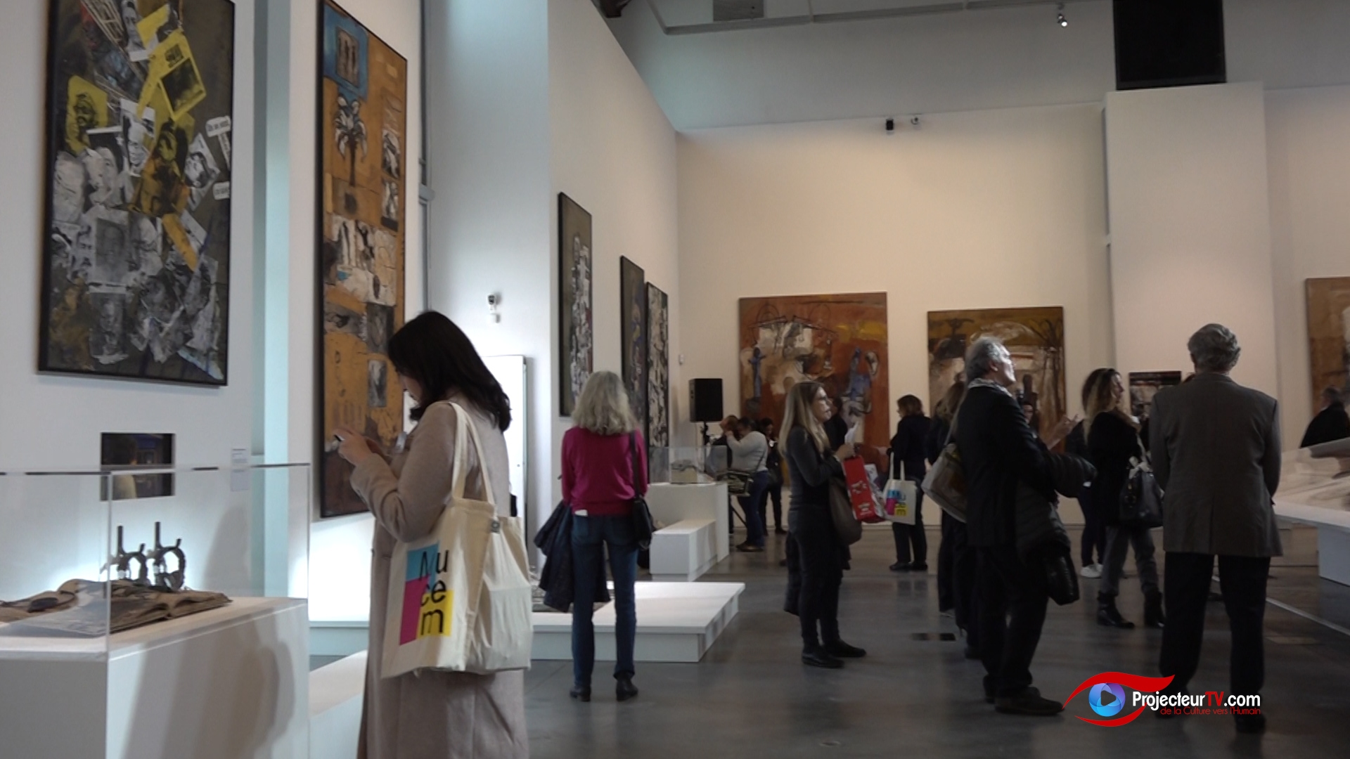 Mohammed Kacimi peintre marocain exposition