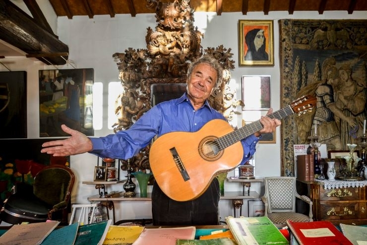 Pierre Perret, programmé au Festival Brassens de Vaison la Romaine, le 30 avril 2016