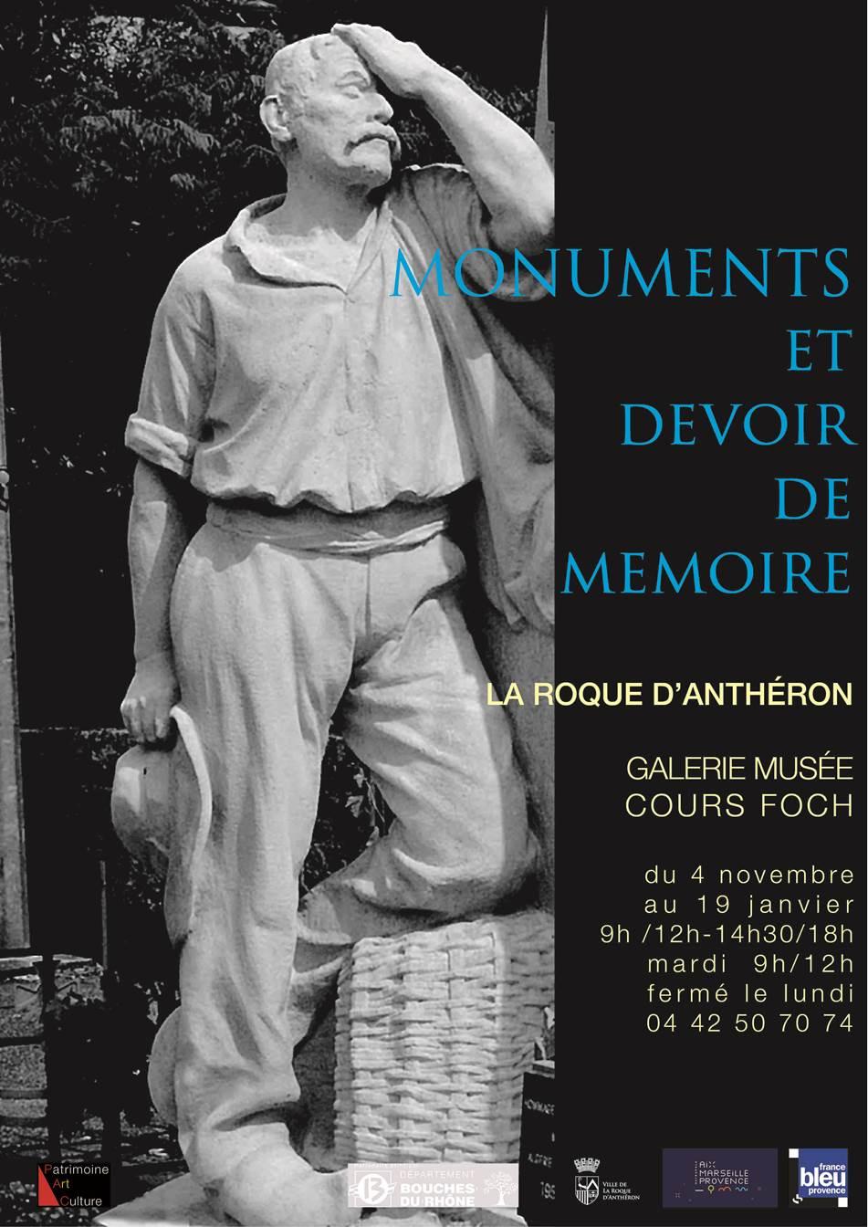 exposition Monuments et devoir de mémoire à La Roque d'Anthéron - Jean Claude Mory