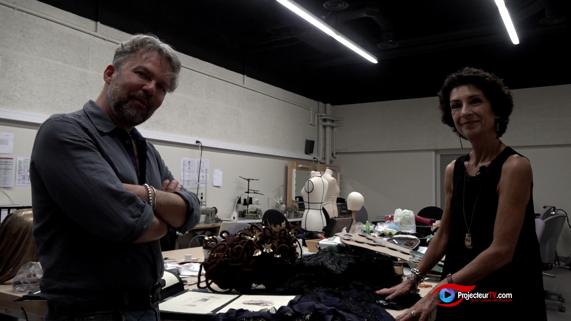 atelier costumes - Samson et Dalila - Costumes Samson et Dalila - opéra monte carlo -Agostino Arrivabene - Françoise Raybaud -