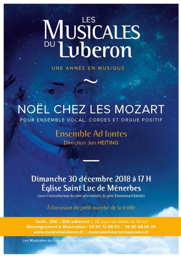 Noël chez les Mozart - Musicales du Luberon -