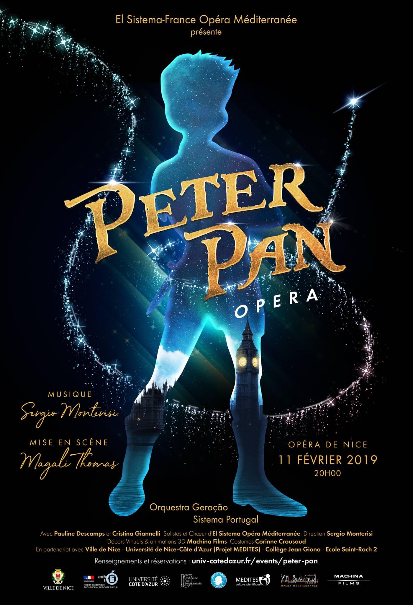 Peter Pan à l'Opéra de Nice
