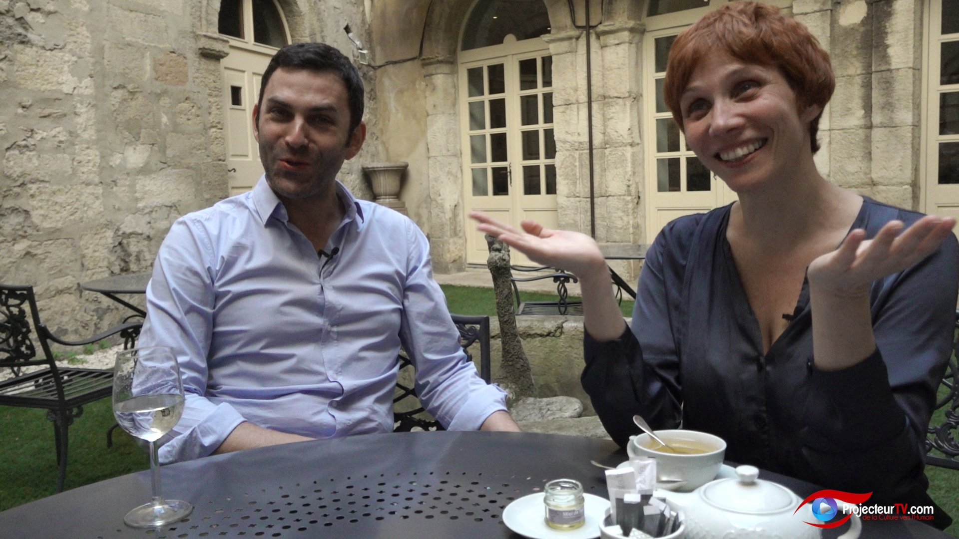 Isabelle Georges et Frederik Steenbrinck