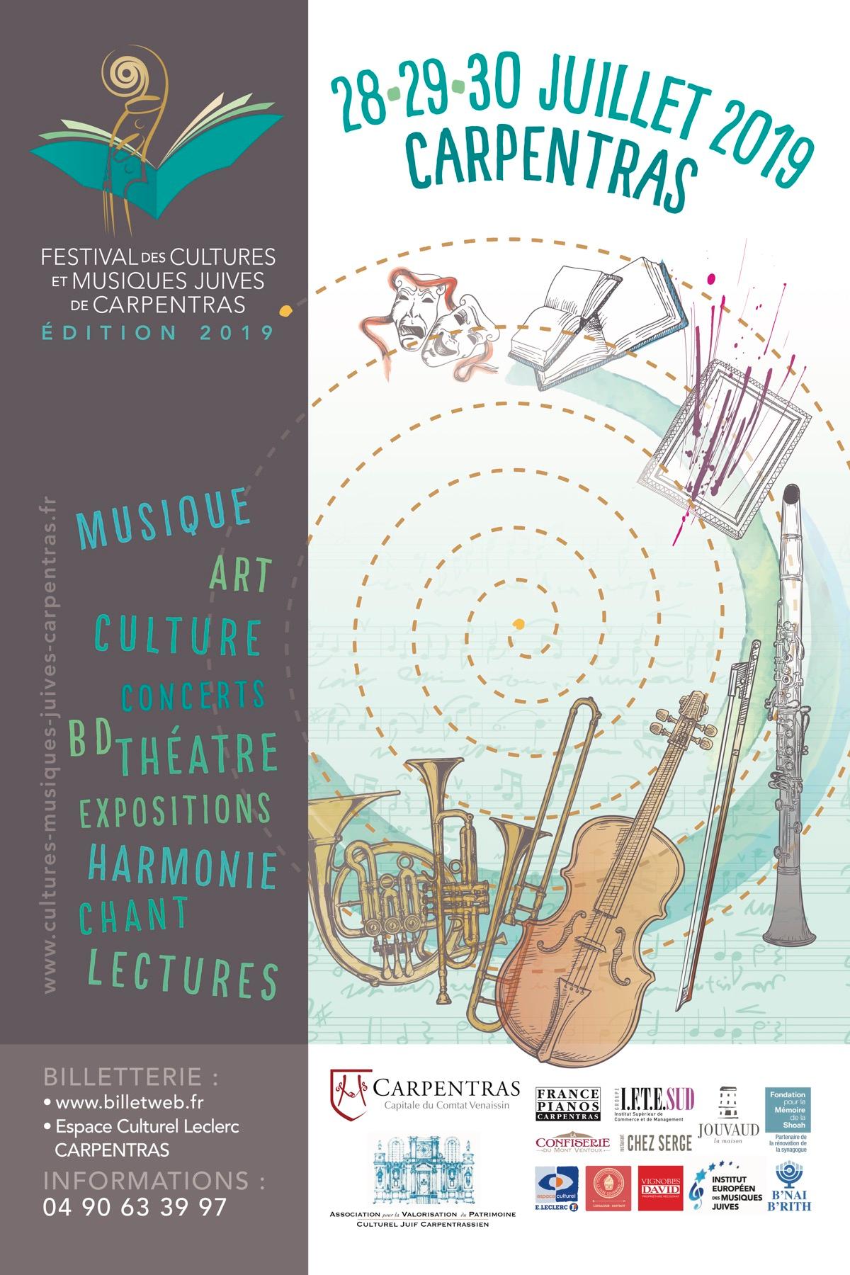 Carpentras - Festival de Musiques Juives 2019
