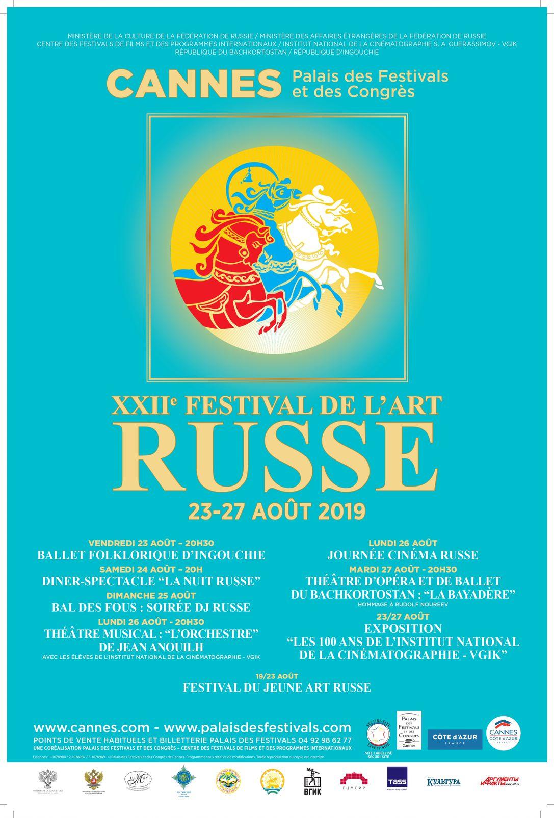 Festival d'Art Russe 2019 Cannes