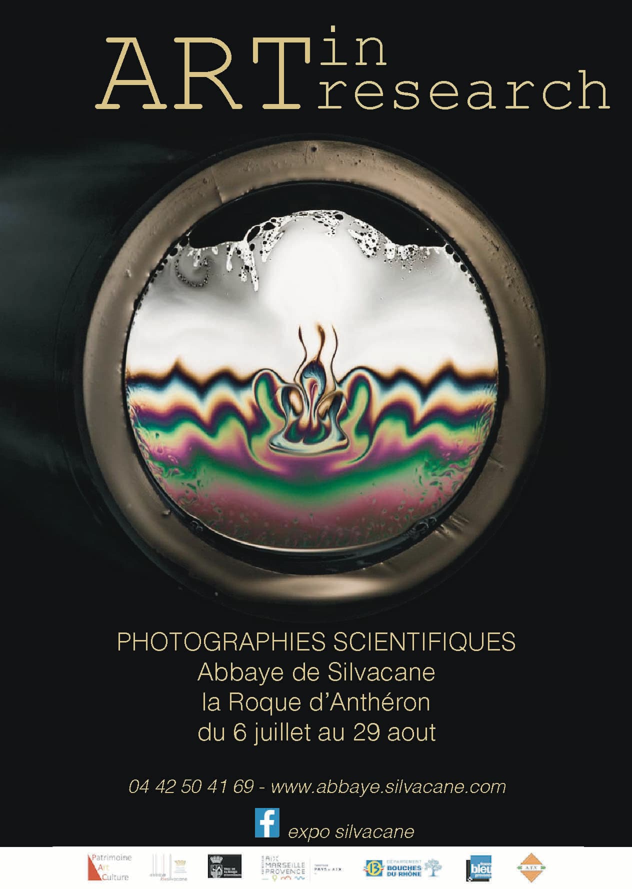 Exposition Art in Research - Abbaye de Silvacane