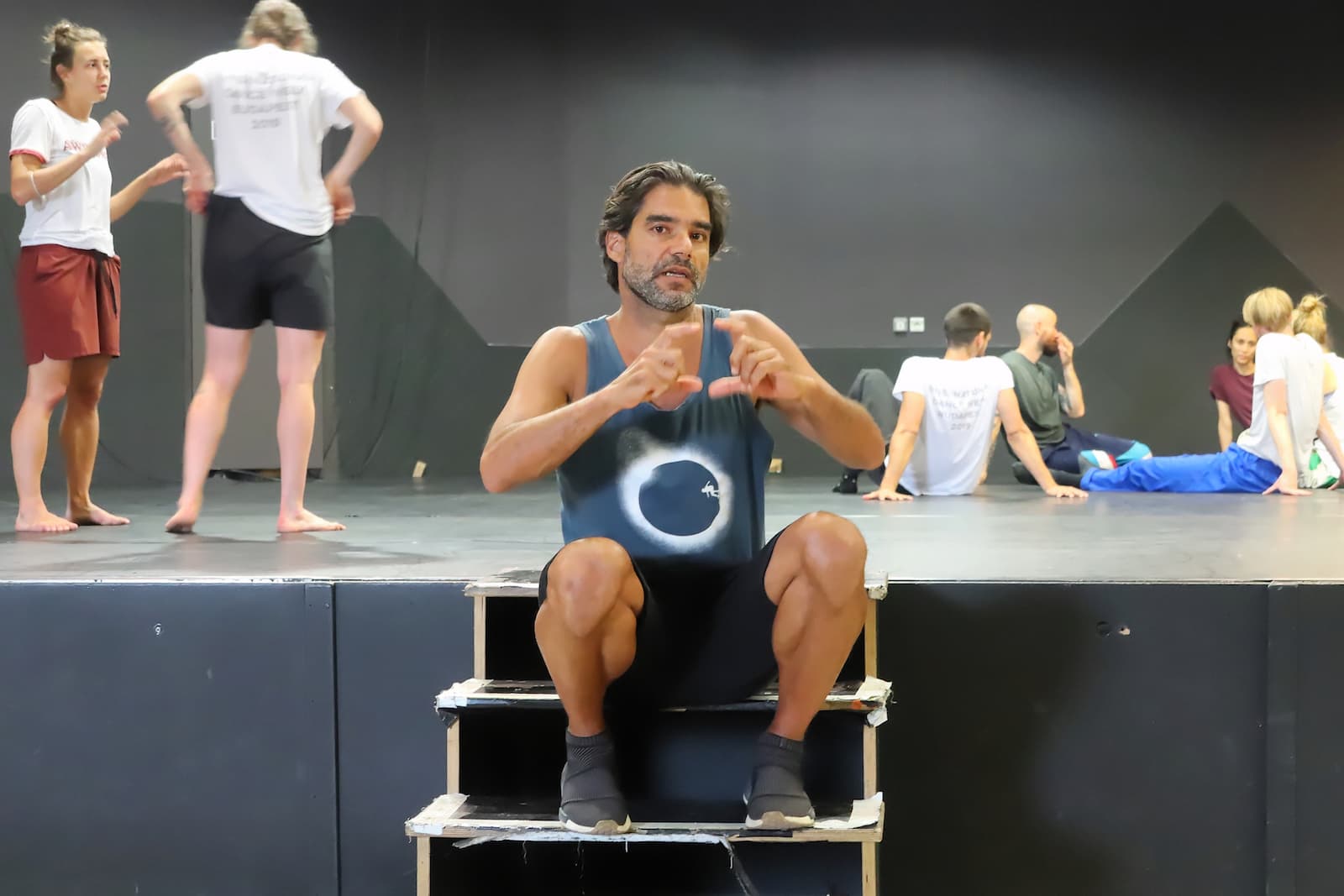 Vaison Danses Répétition d’Emanuel Gat- Works ©AA