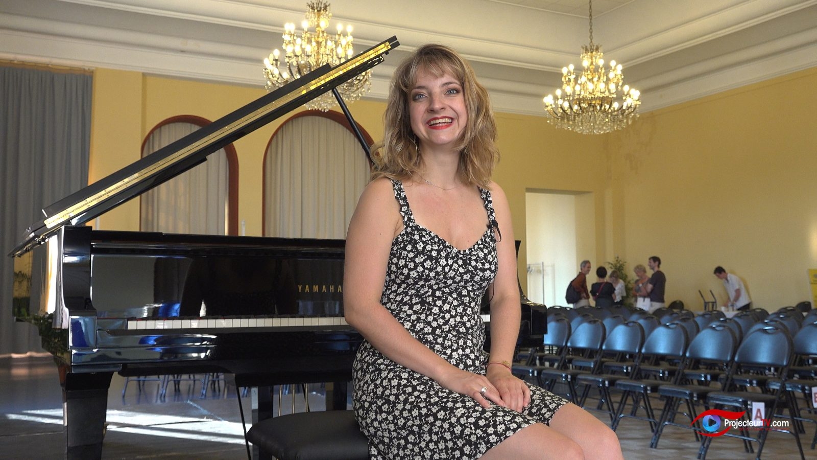 Lise de la Salle Interview - Festival de Menton