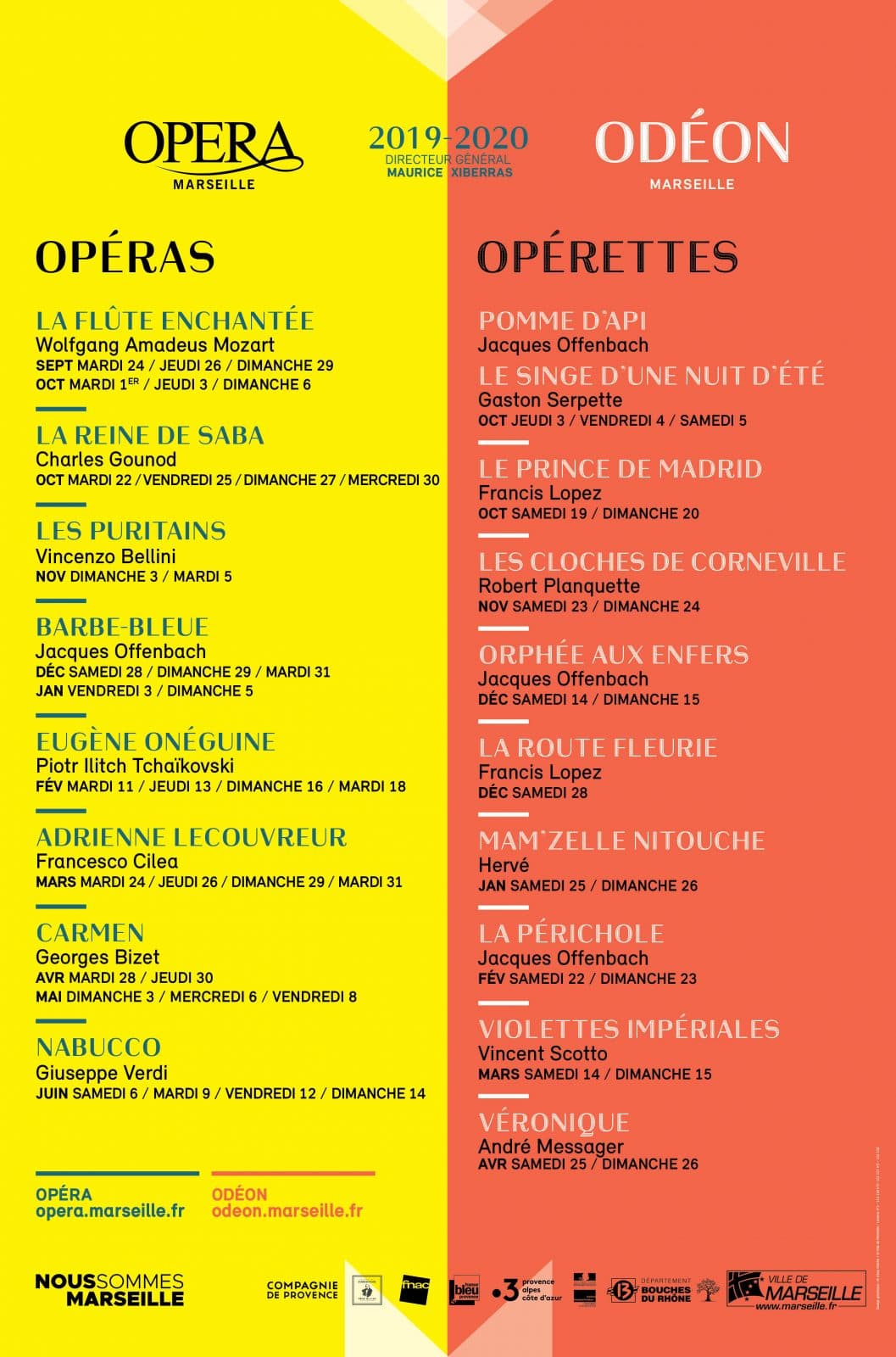 Opéra de Marseille La Flûte Enchantée