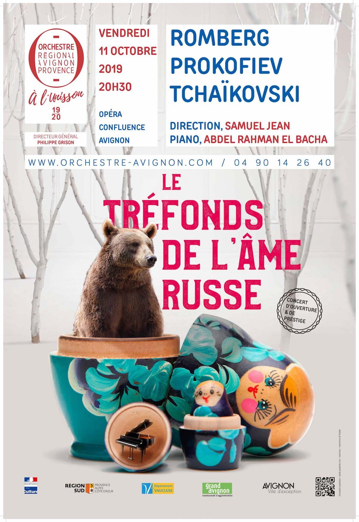 Orchestre Avignon Les Tréfonds de l'âme russe