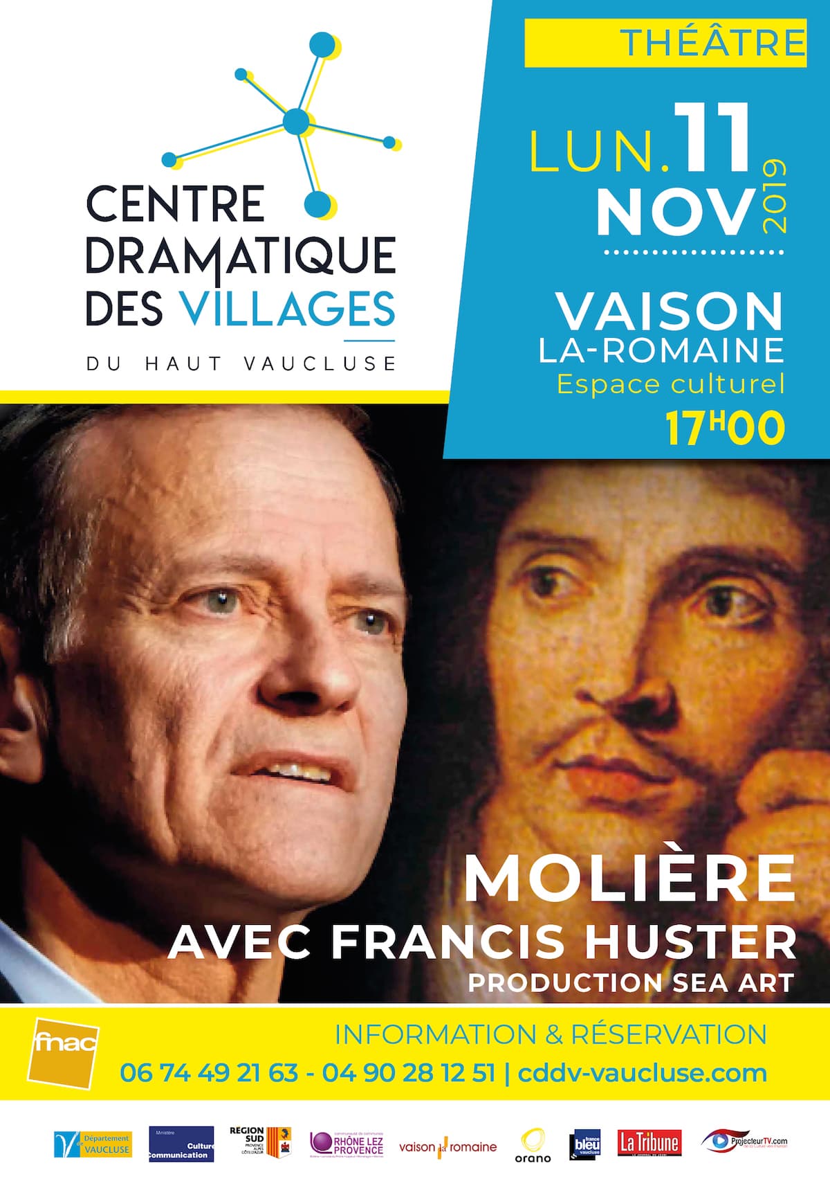 Molière avec Francis Huster- Vaison la Romaine