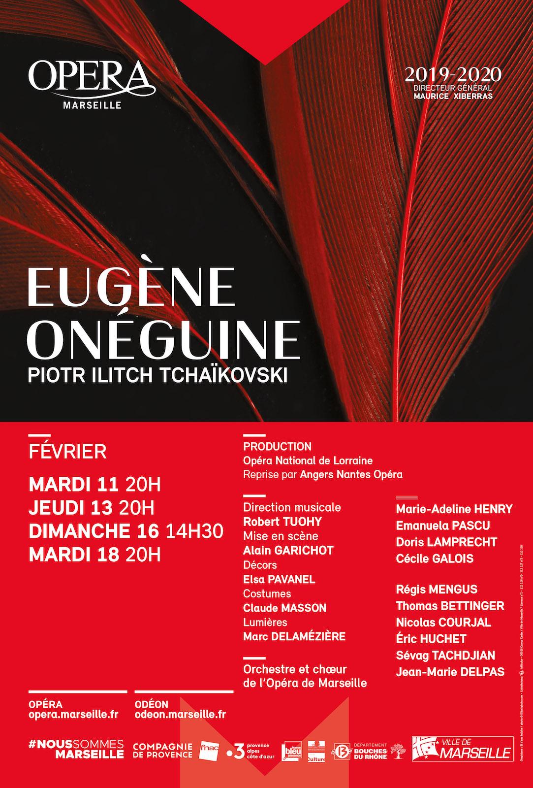 Eugene Oneguine Opéra de Marseille