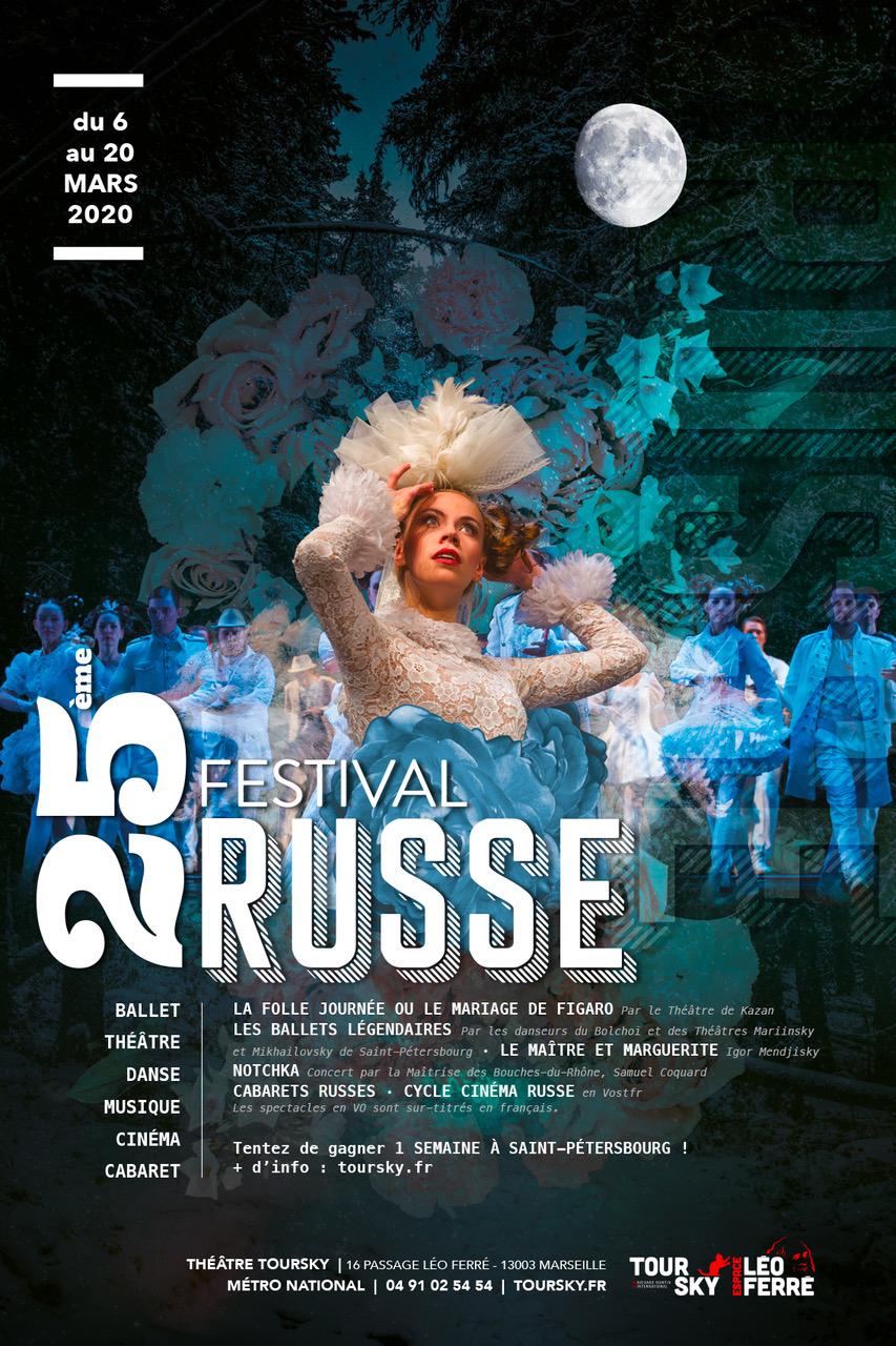 Festival Russe 2020 Théâtre Toursky Marseille