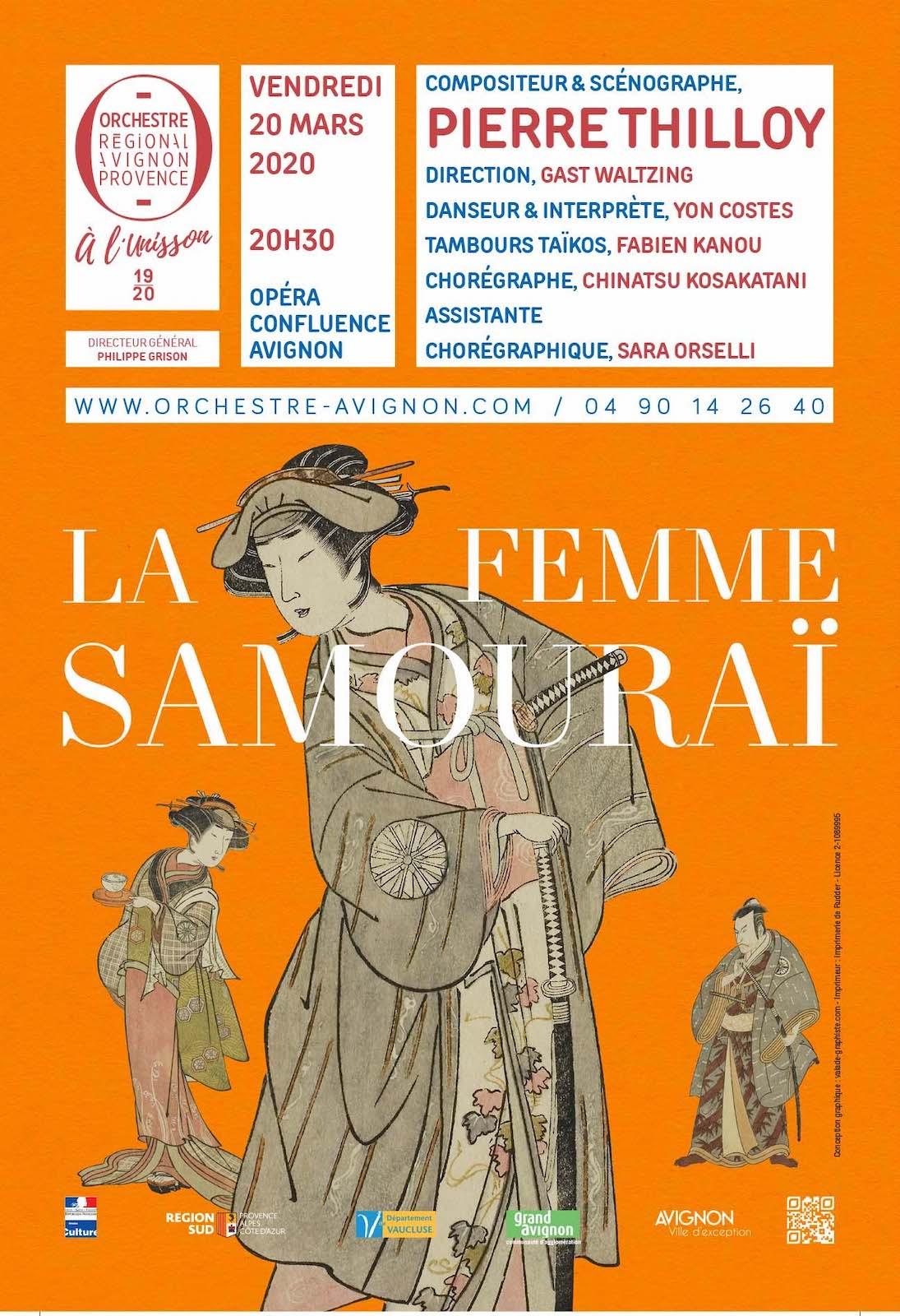 La femme Samourai - Orchestre Avignon