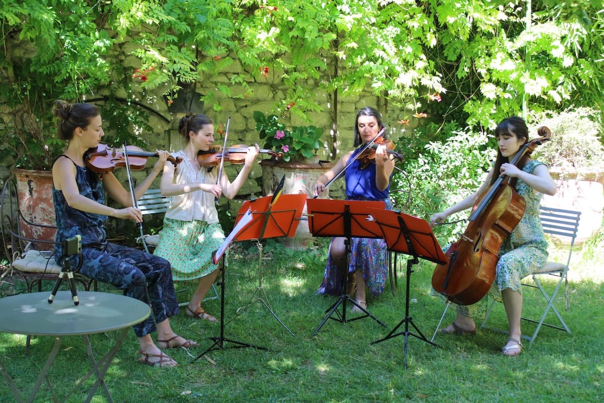 Musiques sur cours Orchestre Avignon ©Musée Louis Vouland