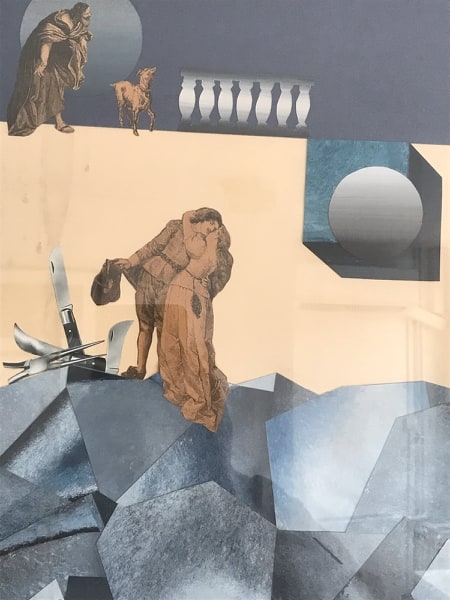 Toile de Christophe Vilar les Retrouvailles