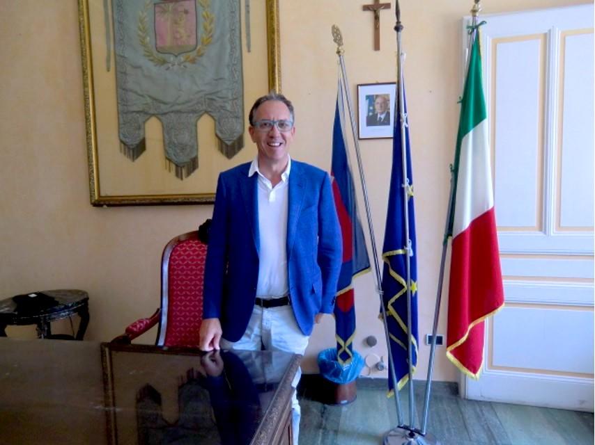 Alberto Biancheri maire de San Remo
