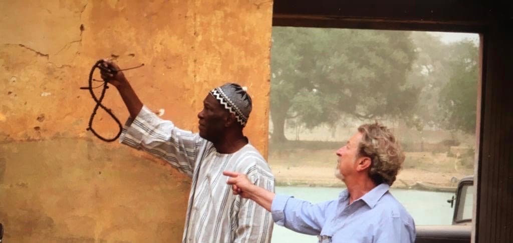 Robert Guedigian en plein tournage au senegal