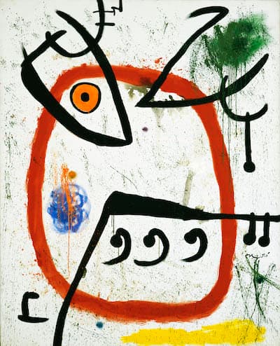 Exposition Joan Miro Villa Paloma - femme espagnole - ADAGP