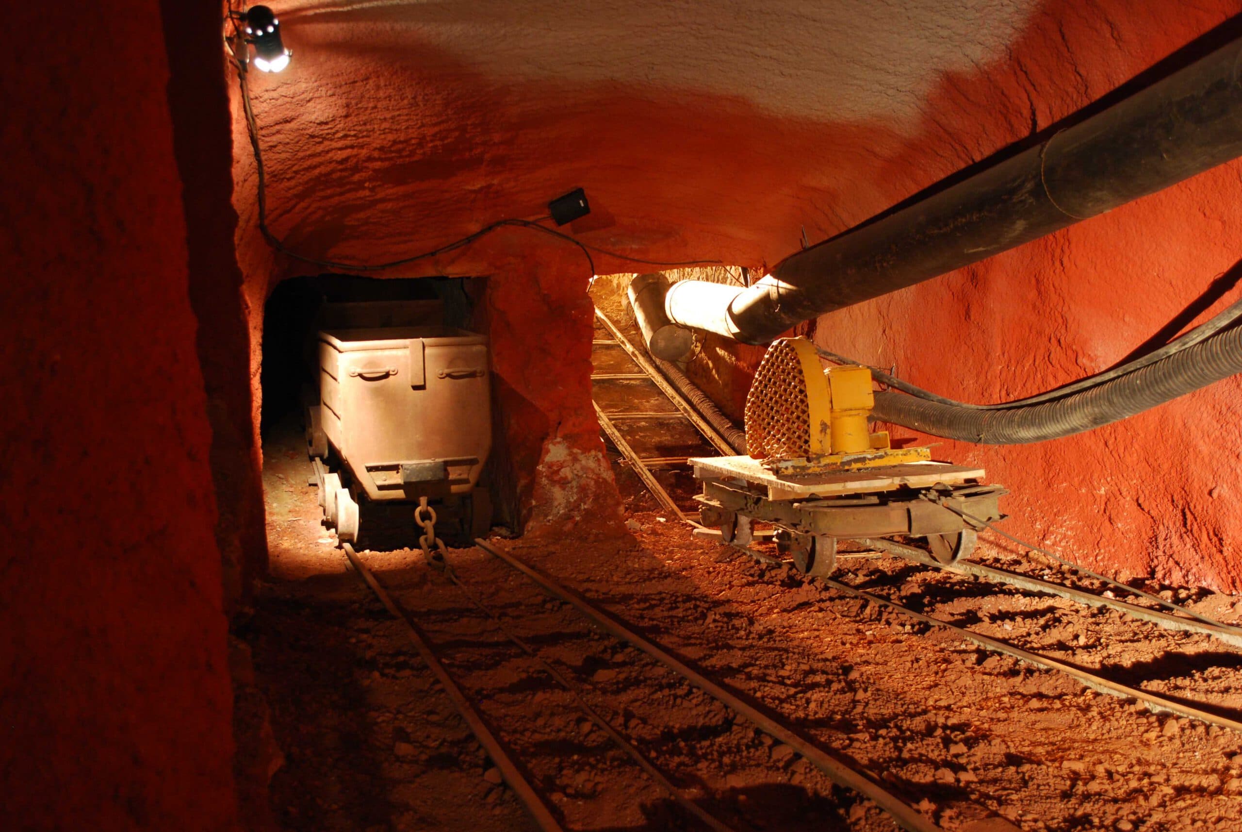 Musee des gueules rouges Tourves Mine reconstituee