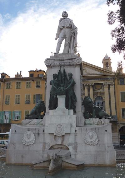 Giuseppe Garibaldi - Monumeent a Nice