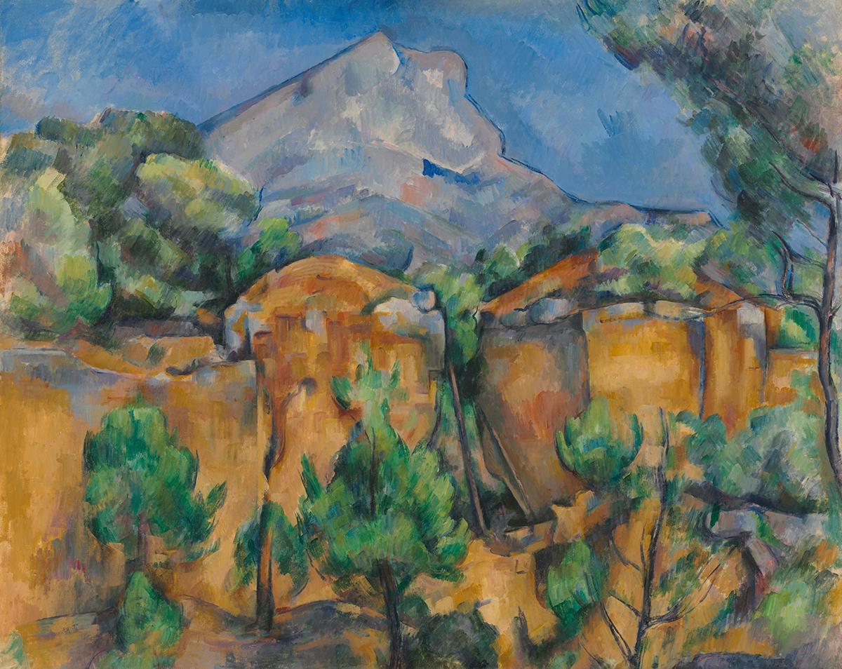 paul cézanne peintre impressionnisme histoire montagne_sainte-victoire carriere bibemus