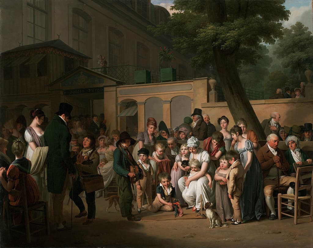 entree du jardin turc louis-leopold boilly-musee jp. getty-los angeles