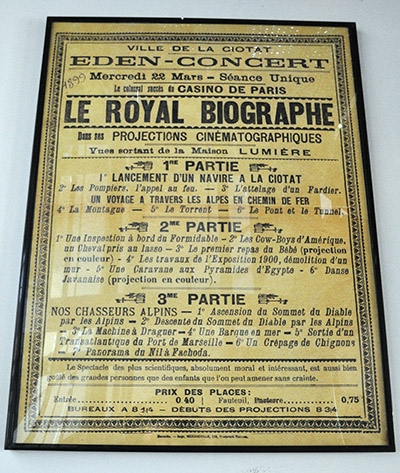 affiche premiere seance payante 1899 eden cinema