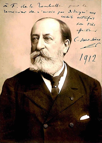 1912- Camille-Saint-Saens-portrait-dedicace