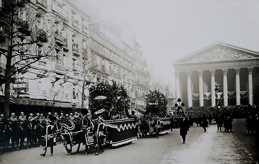 saint saens 1921 obseques nationales