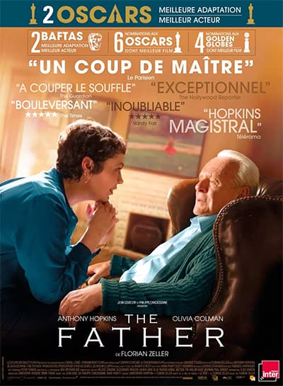 the father florian zeller affiche film theatre anthony hopkins oscar meilleur acteur