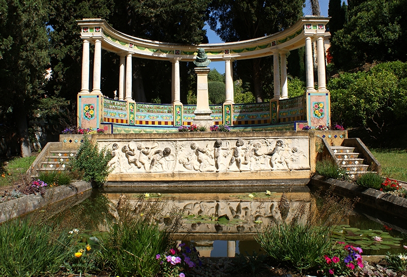 Fontana Rosa jardin ville de menton tourisme nature fleurs