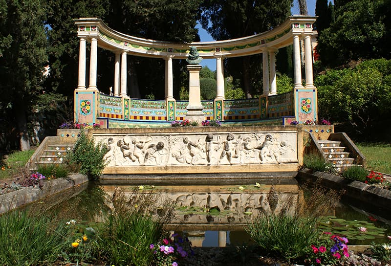 Fontana Rosa jardin ville de menton tourisme nature fleurs