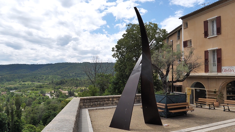 rencontres de sculptures monumentales moustiers coulee 5840 eric di fruscia