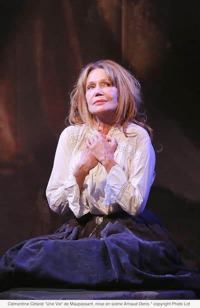 Clementine Célarié - comédienne - Une vie de Maupassant