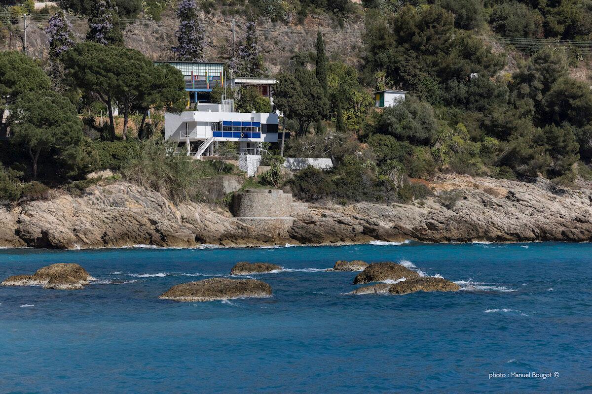 Villa eileen Gray Cap Moderne littoral Roquebrune cap martin