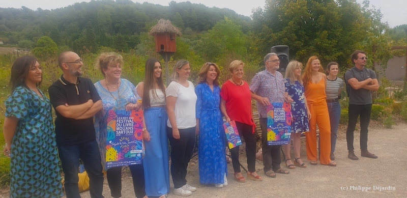Equipe du festival du livre Mouans Sartoux 2021