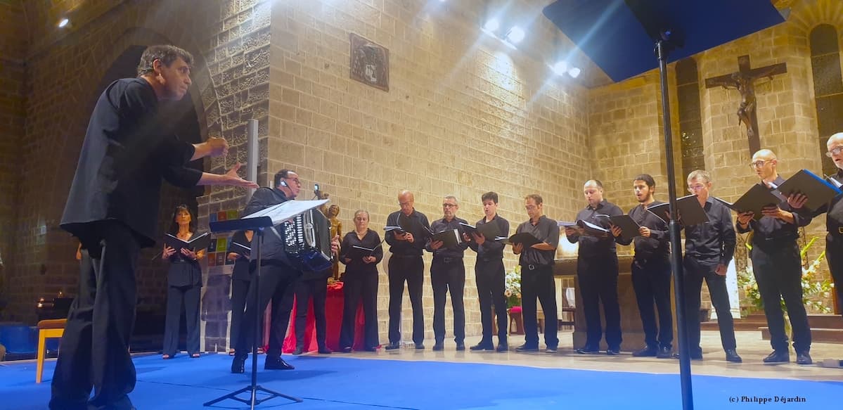 Oratorio les chemins noirs Rene Fregni - Festival art sacre antibes