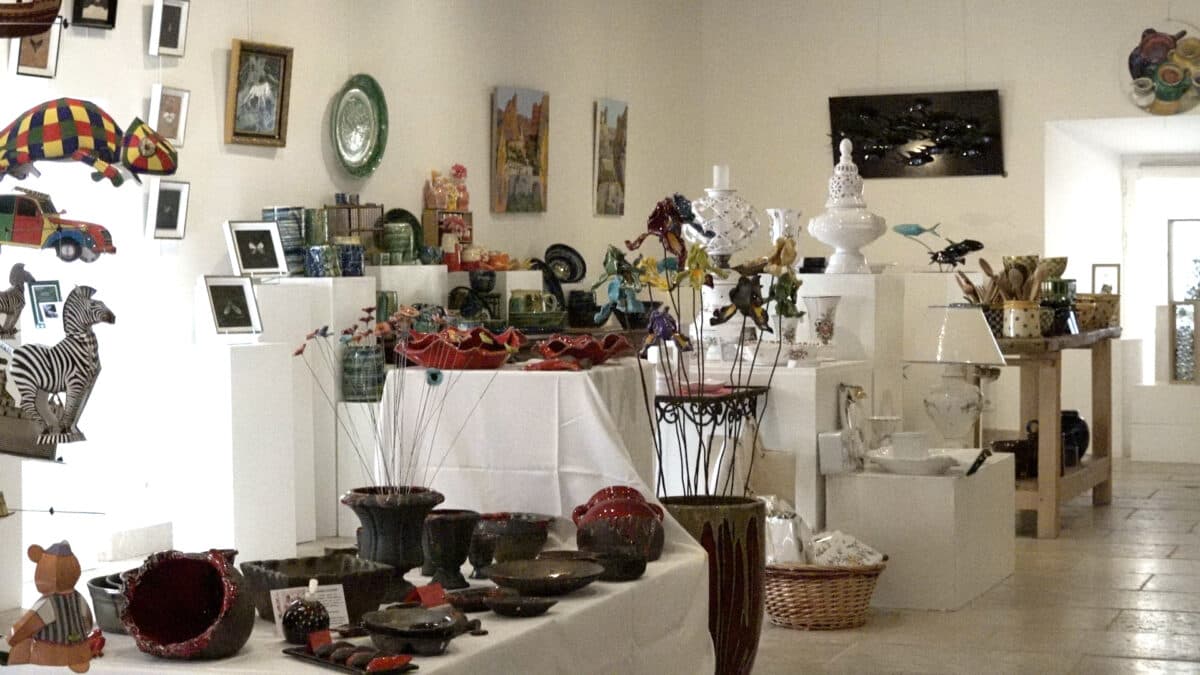 Expo Vente Art et Artisanat - Moustiers Sainte Marie - Noël 2021