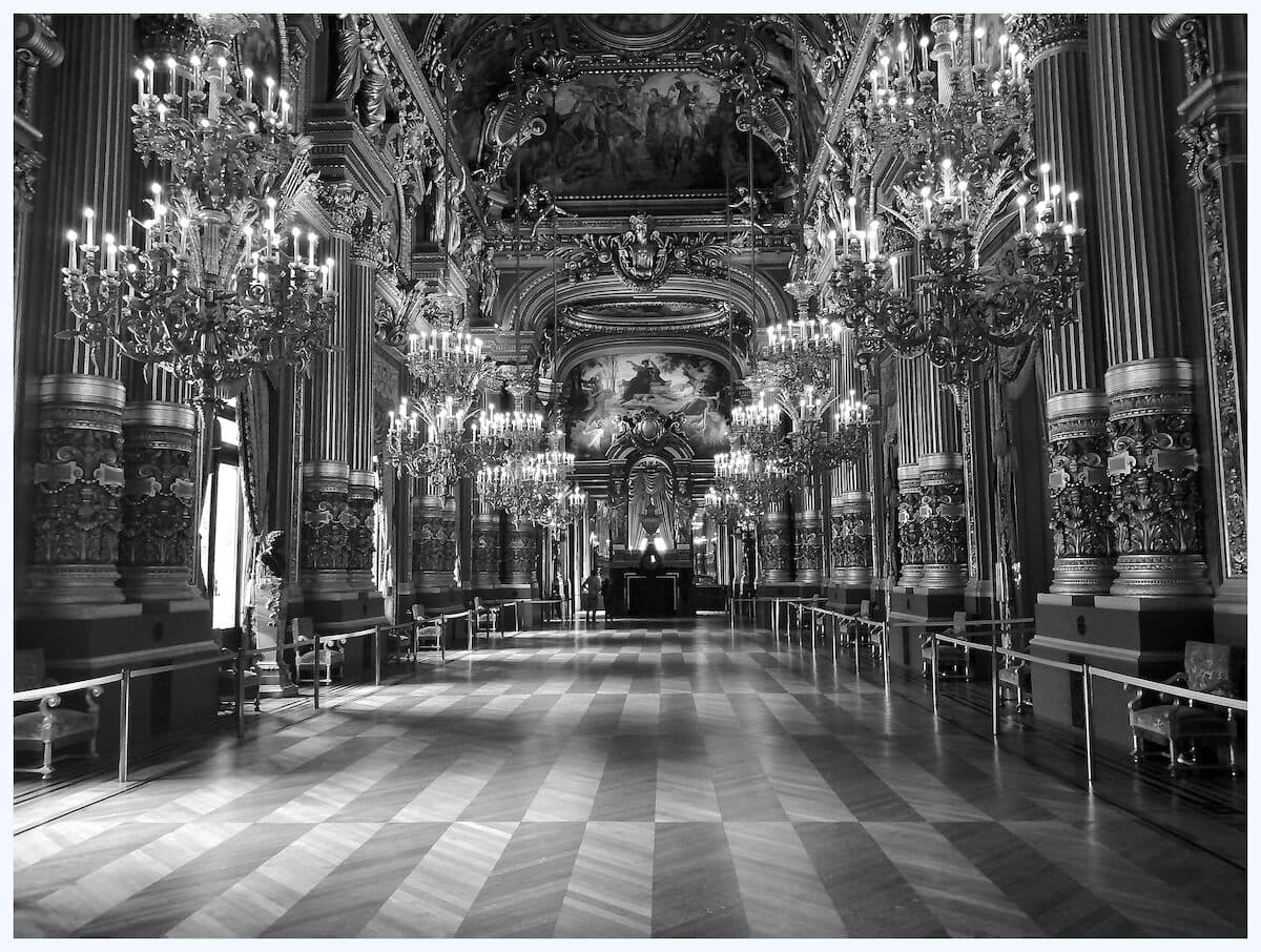 Le fantôme de l opera film - grand foyer opera garnier