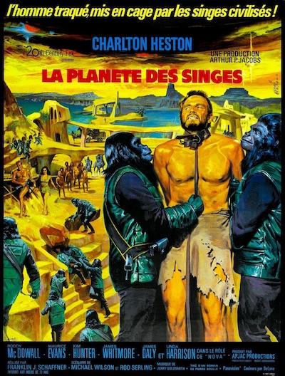 La Planète des Singes - Affiche du film 1968
