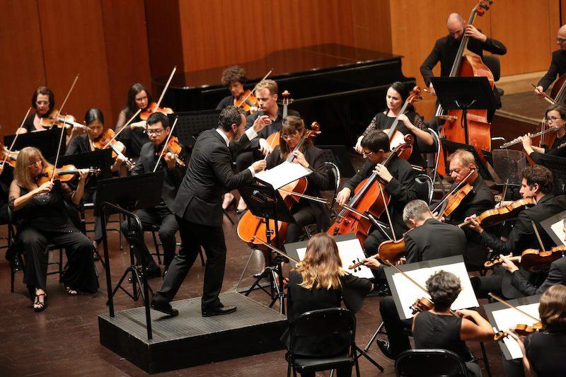 Musiciens de l'Orchestre National de Cannes - Benjamin levy chef d'orchestre