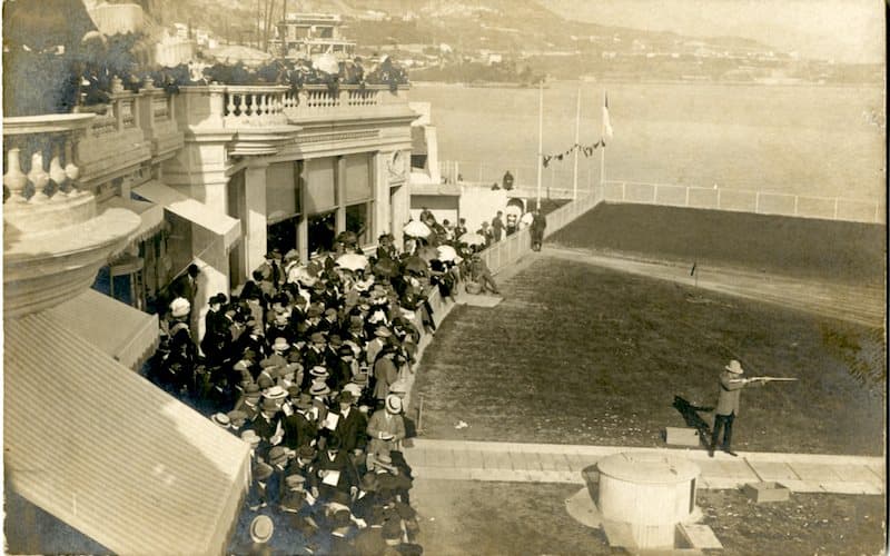 Tir aux pigeons - 1905 Monaco Centenaire Prince Albert Ier