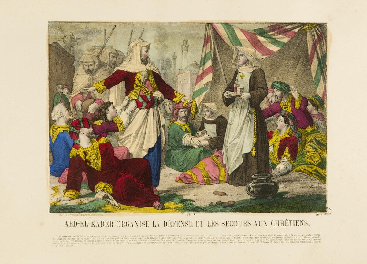 Abd el kader sauveur des chrétiens Damas 1860