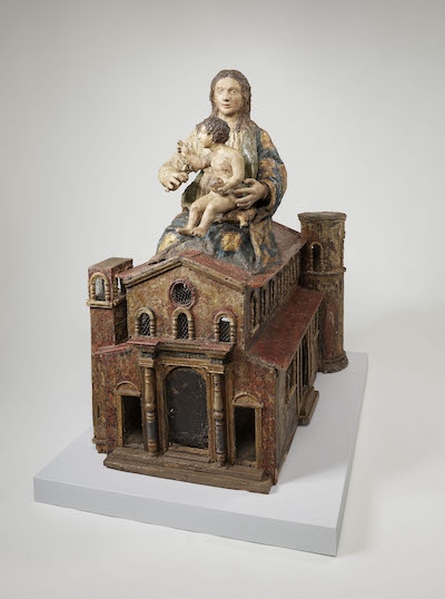 Vierge_a_l_Enfant_Marches_Italie_17e_s_Mucem salle des collections Mucem