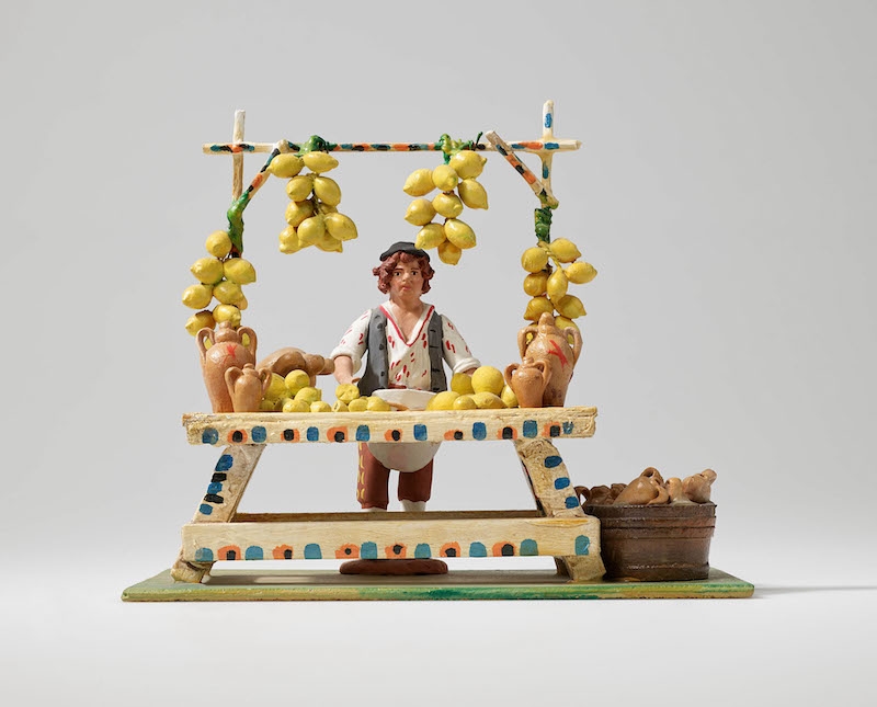 Exposition Mucem 2022 Une autre Italie santonnier citron