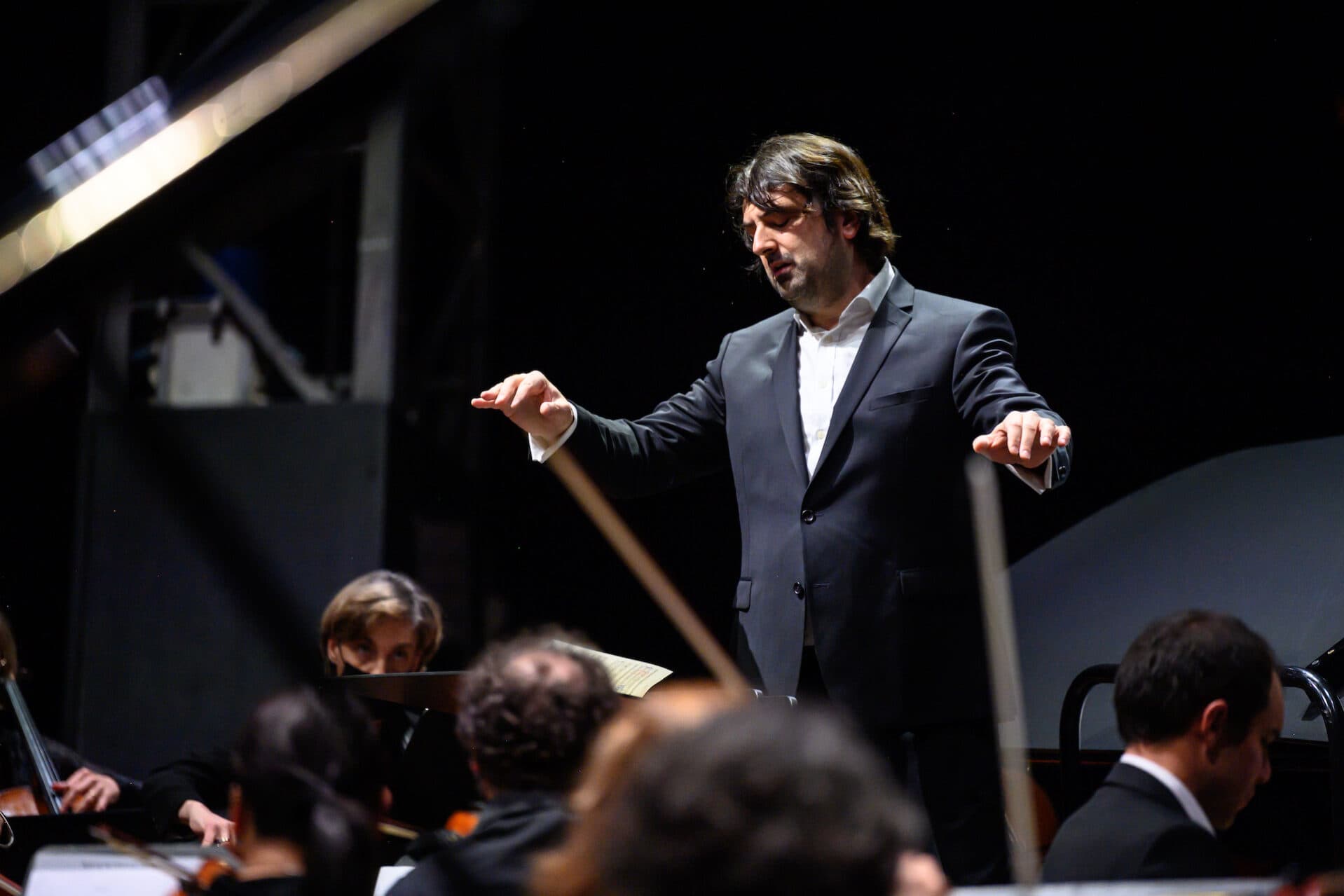 Bruno Mantovani_OrchestrePhilharmonique de Radio France Chapiteau Fontvieille