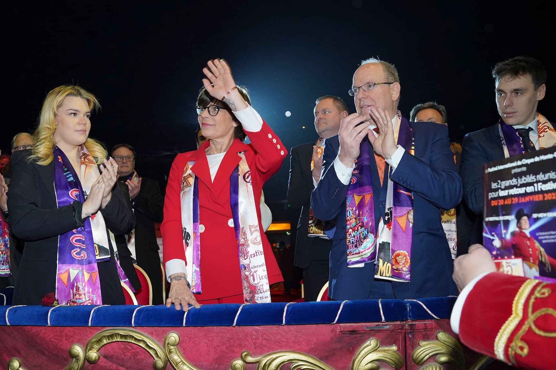 famille prince albert monte-carlo programme festival du cirque 2023