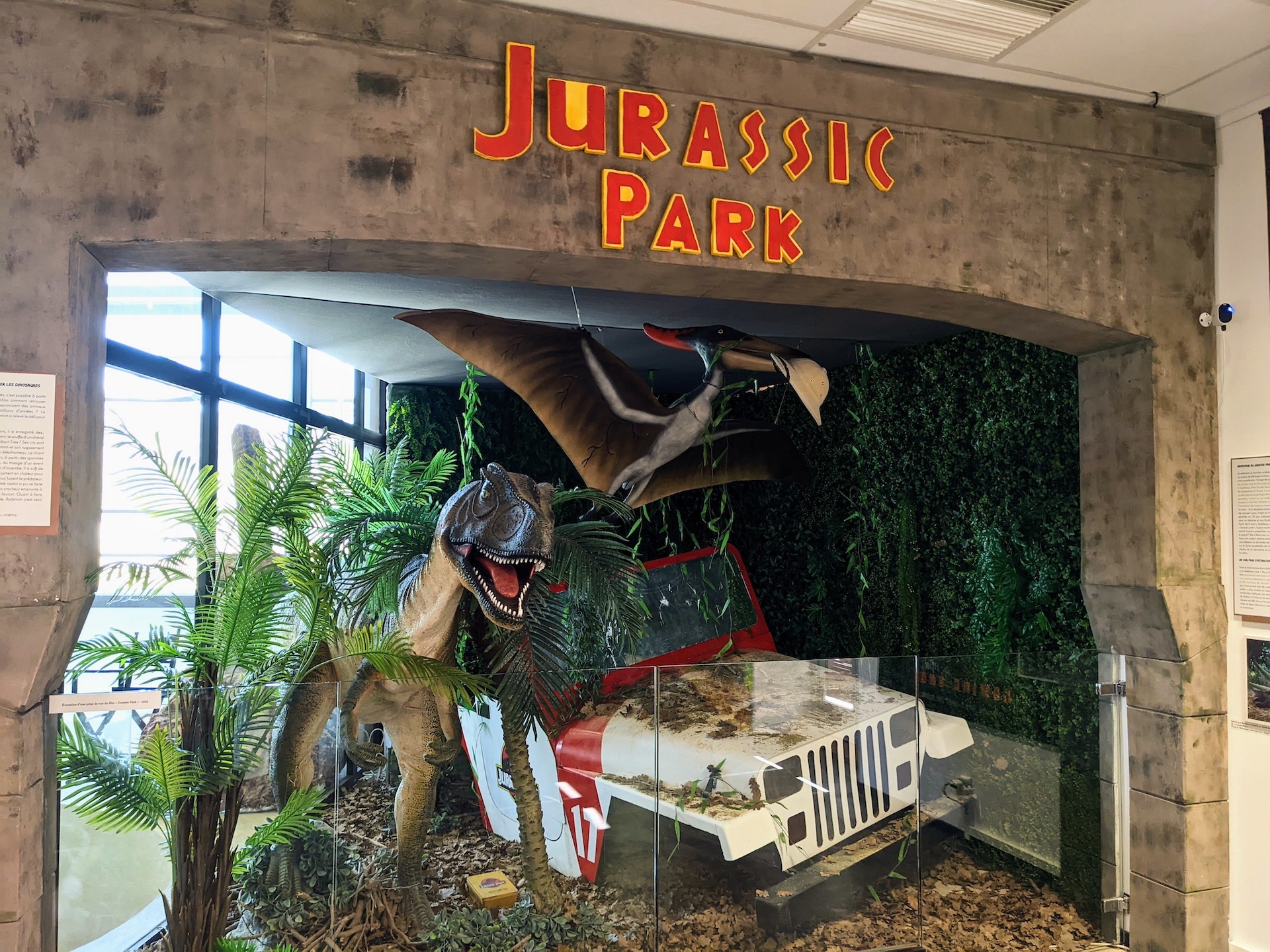 jurassic Parc film Expo 2023 Chateau de la Buzine Marseille